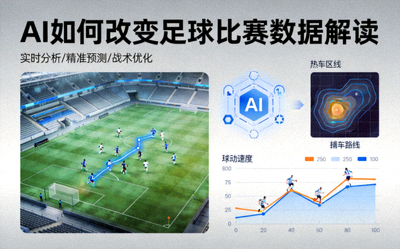 足球战术分析文章配图：AI如何改变足球比赛数据解读